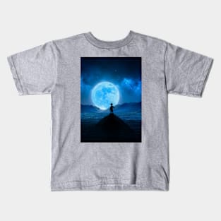 RUDEUS GREYRAT | SILHOUETTE MOONLIGHT Kids T-Shirt